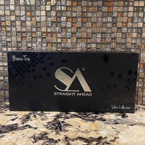 Straight Ahead Bionic Trio Silver Hair Styling Set - Black/Silver